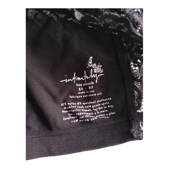 Intimately Free People Seamless and Lace Reversible Bandeau Bra Top NWT XS/S - Picture 8 of 13